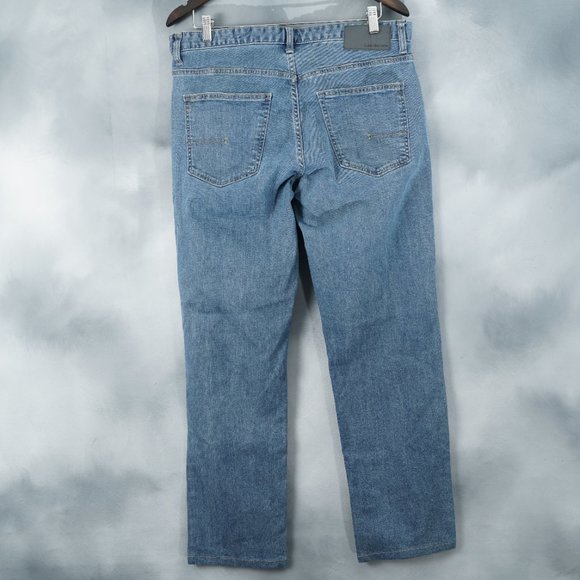 CALVIN KLEIN JEANS MEN'S BLUE DENIM PANTS TROUSERS | SIZE 34X30 - Picture 7 of 9